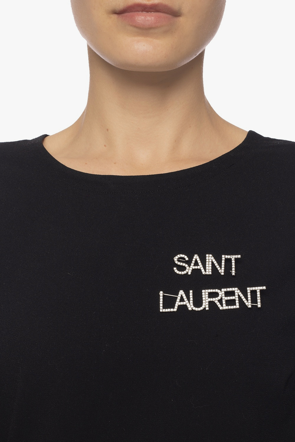 Saint Laurent Branded brooches